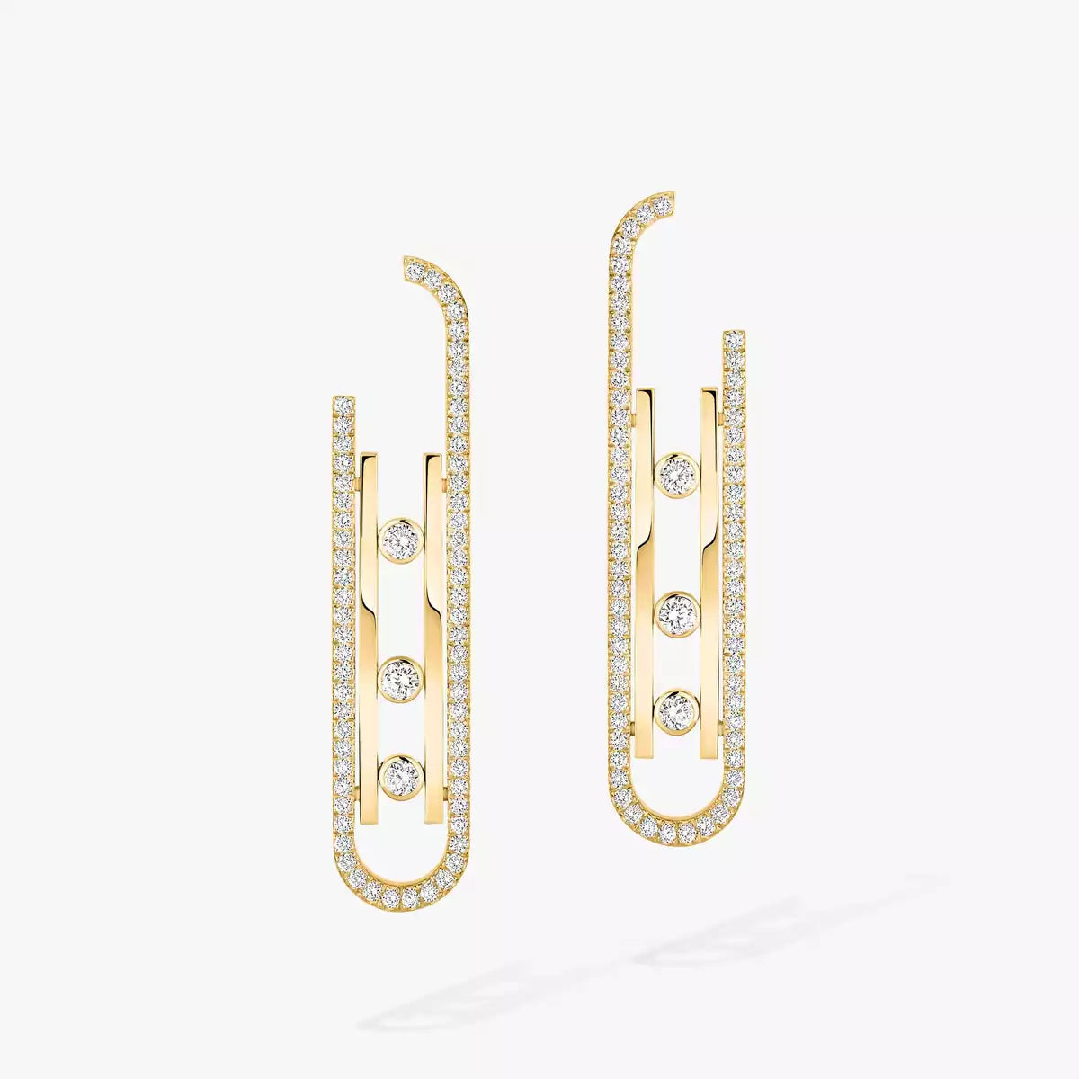 [Regal Jewels]Diamond Pendant Earrings Move 10Th