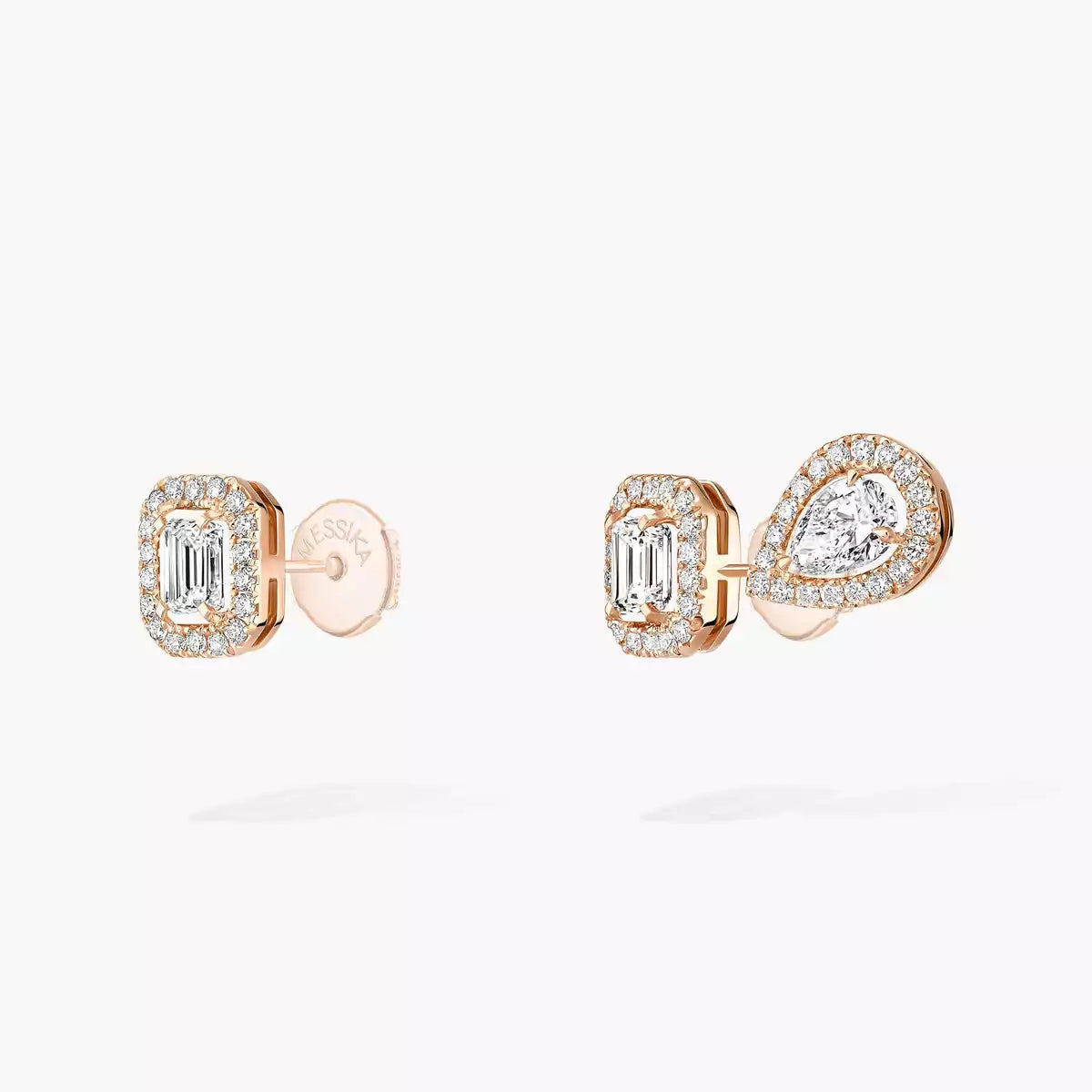 [Regal Jewels]Diamond Earrings 0,10ct My Twin 1+2