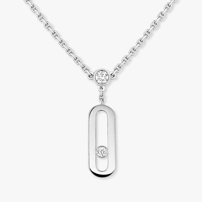 [Regal Jewels] Move Uno Diamond Necklace