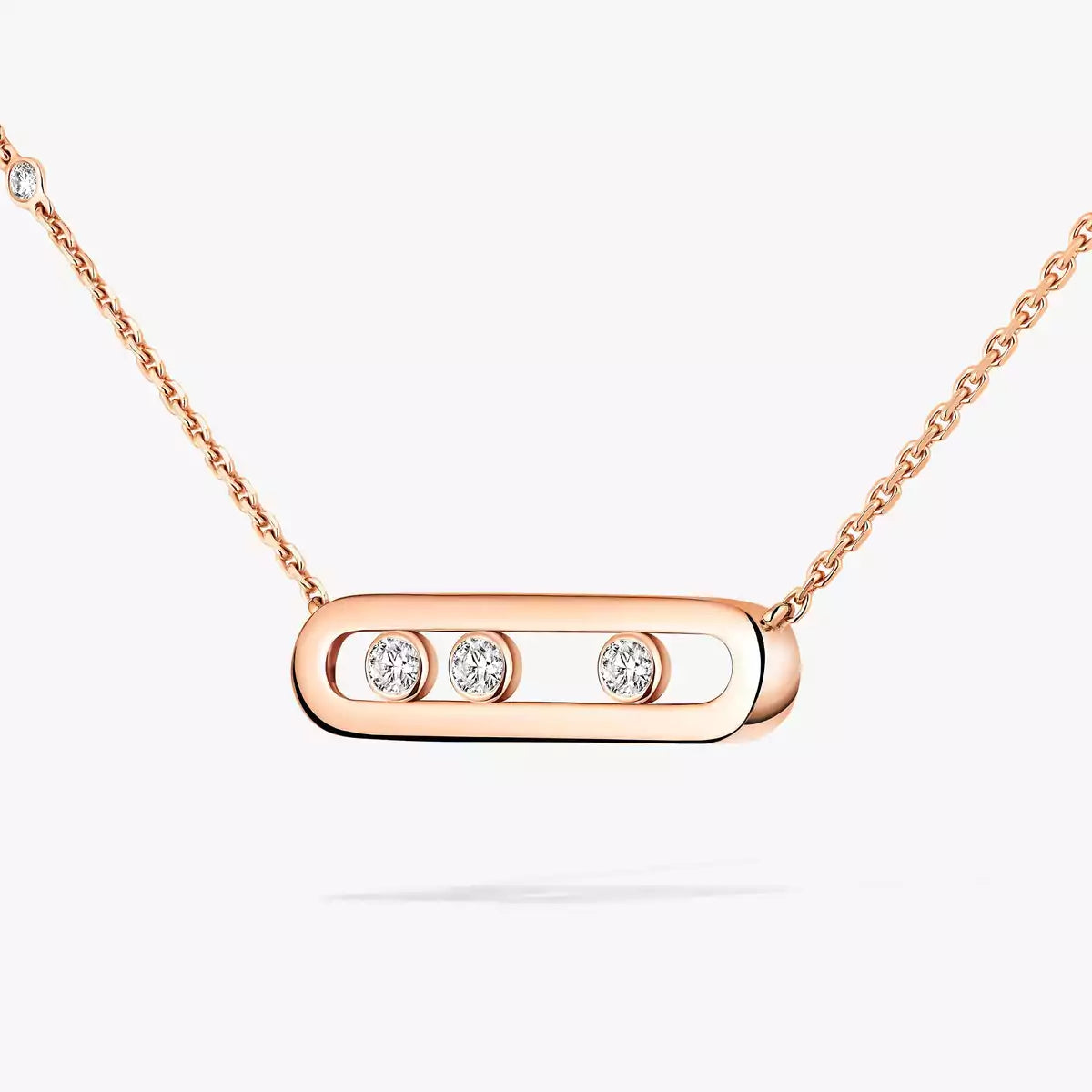 [Regal Jewels] Baby Move Gold Diamond Necklace