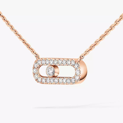 [Regal Jewels]Diamond Necklace Move Uno