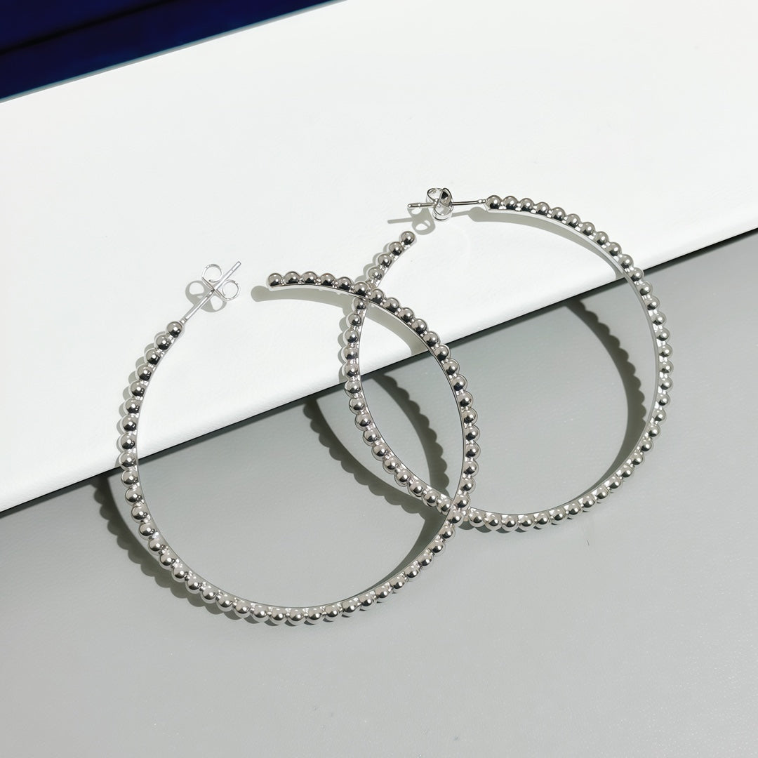 [Regal Jewels] SMOOTH BEAD STUD EARRINGS