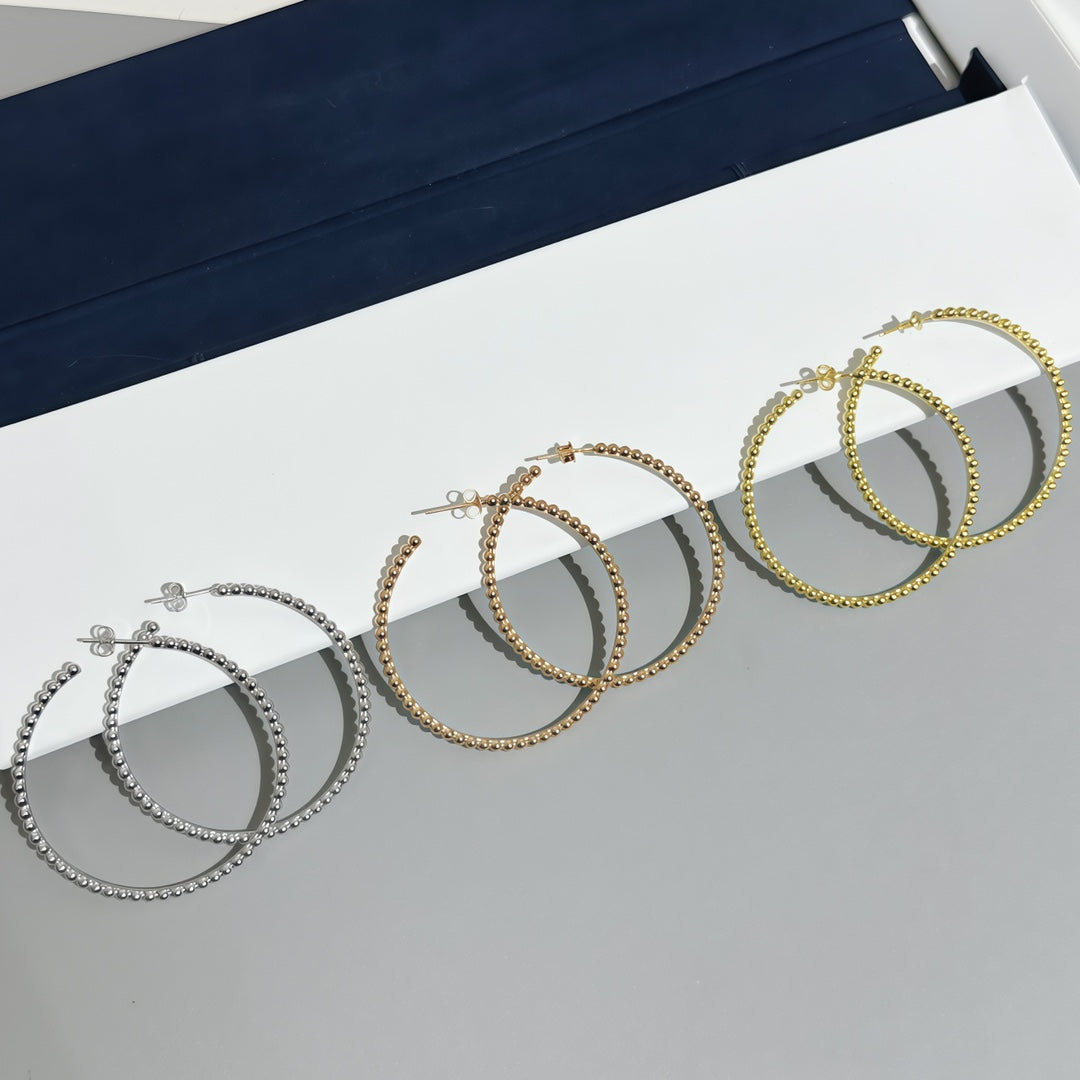 [Regal Jewels] SMOOTH BEAD STUD EARRINGS