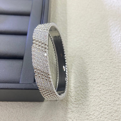 [Regal Jewels]  FIVE-ROW DIAMOND BRACELET