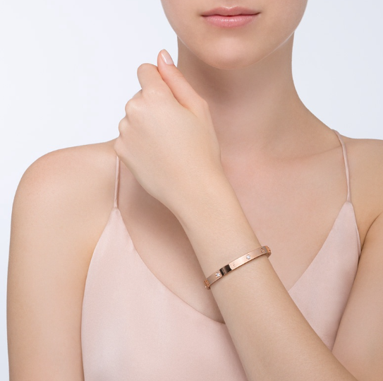 [Regal Jewels]LOVE BRACELET 6.1MM 4 DIAMONDS