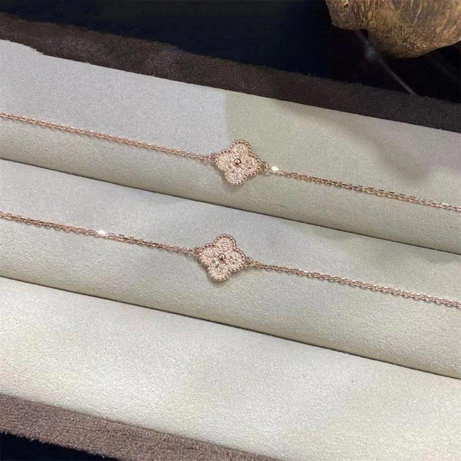 [Regal Jewels]CLOVER SINGLE FLOWER BRACELET