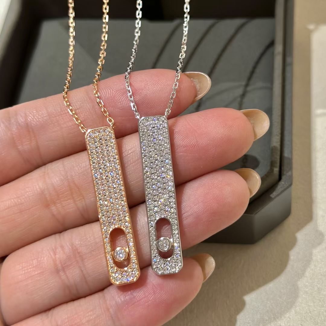 [Regal Jewels]MY FIRST DIAMOND PAVED NECKLACE