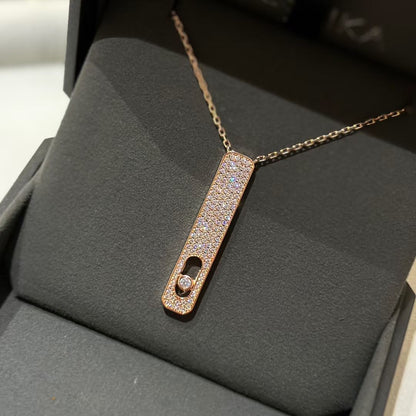 [Regal Jewels]MY FIRST DIAMOND PAVED NECKLACE