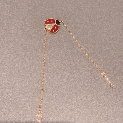 [Regal Jewels]LUCKY SPRING 1 MOTIF PINK GOLD BRACELET