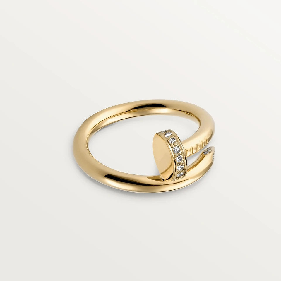 [Regal Jewels]JUSTE RING 2.65MM GOLD DIAMOND